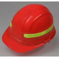 ANSI Retroreflective Strip for Safety Helmet - Lime Green